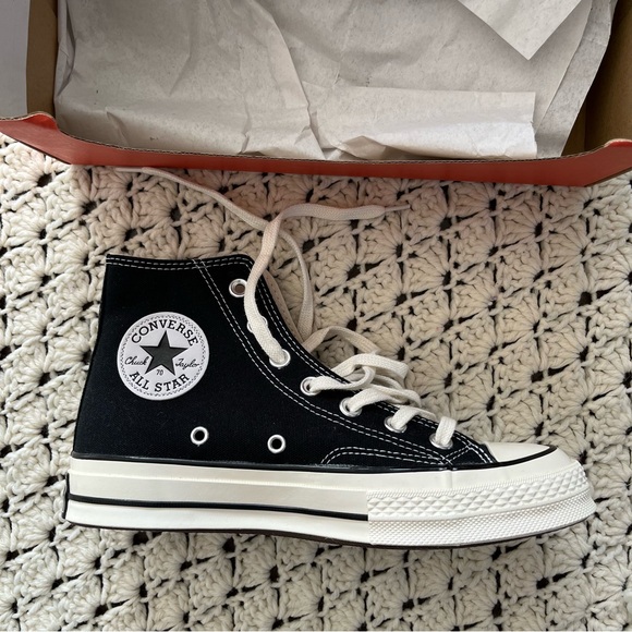 NEW Converse Chuck 70 HI Black Unisex - Picture 1 of 7